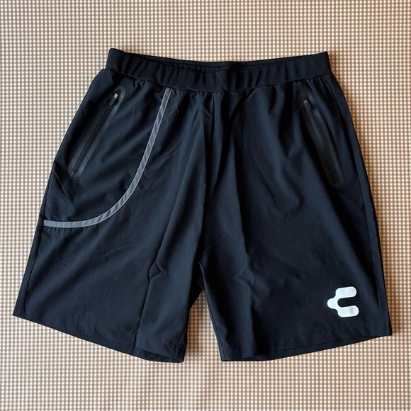 Charly Men’s Athletic shorts. Size Large. Black - Picture 1 of 13